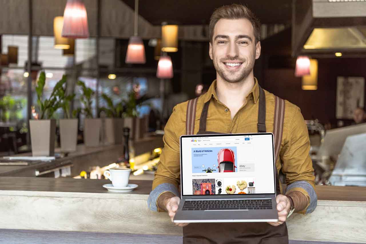 restaurateur satisfait de son site multipages]